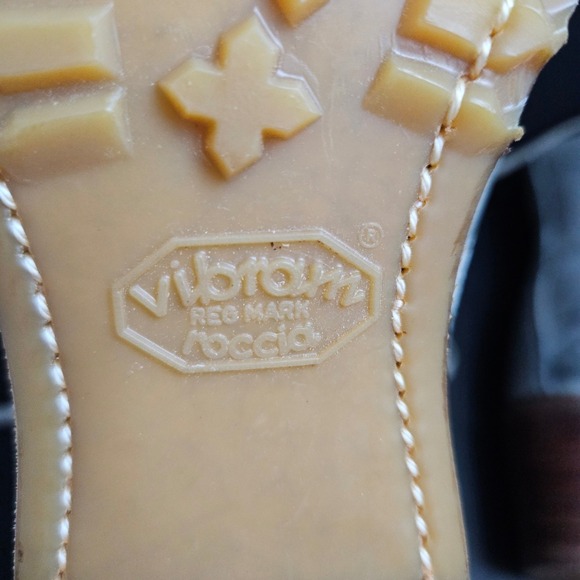 FRYE Women's Leather Sabrina Lace Up Ankle Boots Gray Size 6 Vibram Roccia SCUFF - Picture 12 of 15